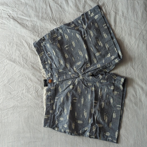 JCrew Fish Print Shorts - 6" - Picture 1 of 2